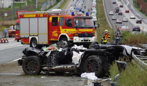 Car Crash: Dodge Viper on the Autobahn