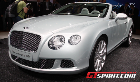 IAA 2011 Bentley Continental GT Convertible