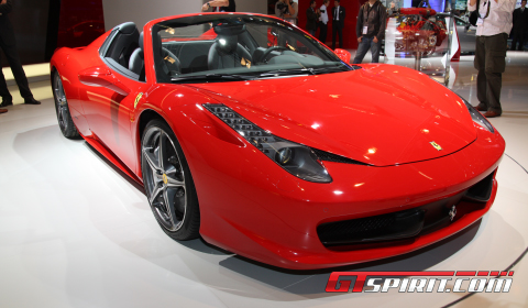 IAA 2011 Ferrari 458 Spider