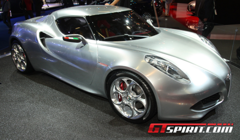 IAA 2011 Fluid Metal Alfa Romeo 4C Concept