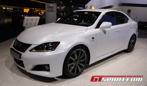 IAA 2011 2012 Lexus IS-F