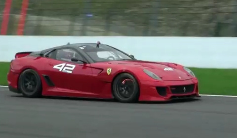 Video Ferrari 599XX at Spa Francorchamps