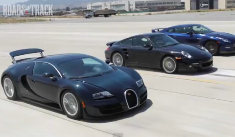 Video Road & Track - Two Second Club - Bugatti, Nissan and Porsche