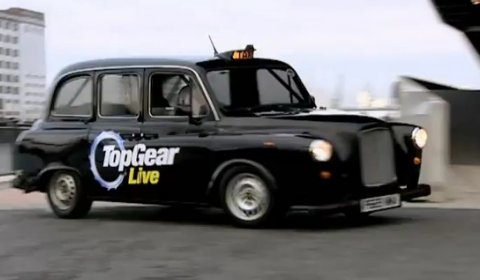 Video The Stig Does Gymkhana in a London Taxi