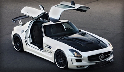 White Hamann SLS AMG Hawk