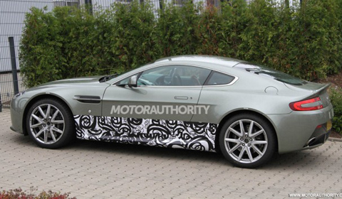 2014 Aston Martin Vantage Test Mule