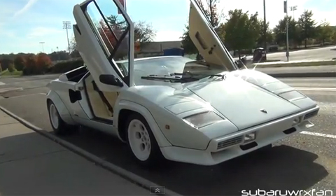 A Ride in the Lamborghini Countach S