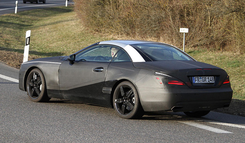 Spyshots: 2013 Mercedes SL-Class