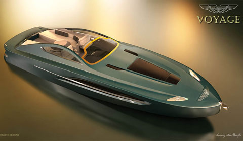 Aston Martin Voyage 55 Speedboat Concept