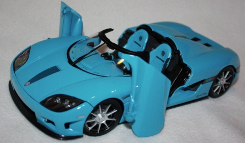 Custom Made Al-Thani Koenigsegg CCXR in Scale 1:18