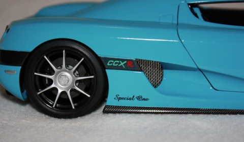 Custom Made Al-Thani Koenigsegg CCXR in Scale 1:18 - GTspirit