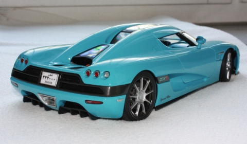 Custom Made Al-Thani Koenigsegg CCXR in Scale 1:18 02