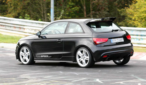 Spyshots Audi RS1 at Nurburgring Nordschleife