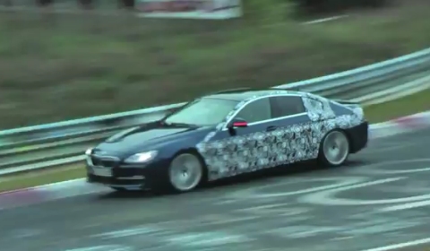 Spyshots BMW 6-Series Gran Coupe at Nurburgring 