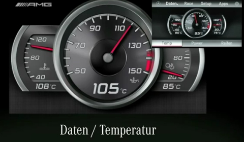 Video Mercedes-Benz AMG Performance Media Track Tool