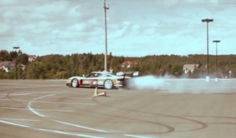 Video Team ZR Drifting a Maserati MC12 at Targa Newfoundland