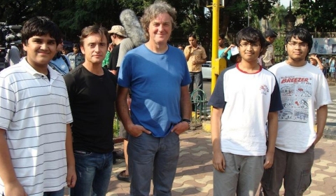 Video Top Gear Shooting Christmas Special in India