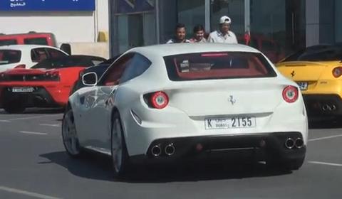 Ferrari F1 Parade Dubai