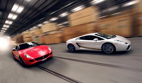 Ferrari 599 GTB & Lamborghini Gallardo