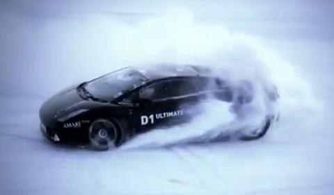 Juha Kankhunen Ice Diving - Lamborghini