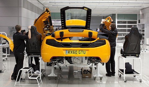 McLaren MP412C Production Restarts