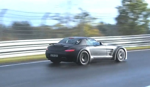 SLS AMG Black Series Spyshots