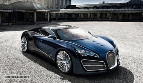 Rendering: Bugatti Veyron Successor