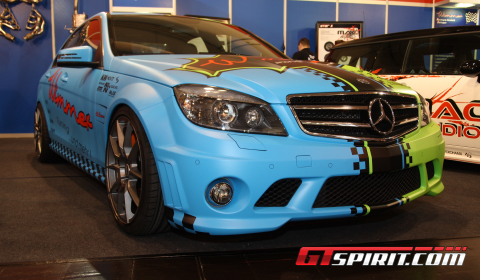 Essen 2011 BlueGreen Eliminator Mercedes-Benz C 63 AMG Performance by Wimmer RS