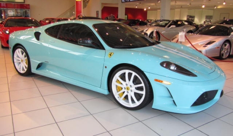 For Sale Ferrari 430 Scuderia in Tiffany Blue