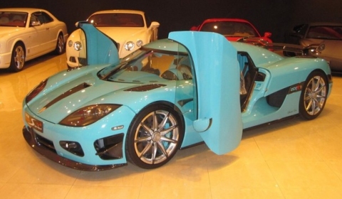 For Sale Turquoise Al-Thani Koenigsegg CCXR Special Edition