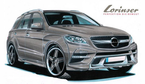 Rendering: Lorinser Mercedes M-Class