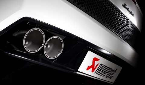 Official Akrapovic Slip-on Exhaust for Lamborghini Gallardo Coupe and Spyder