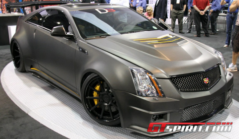 SEMA 2011 D3 Le Monstre Widebody Cadillac CTS-V Coupe