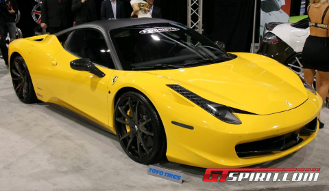 SEMA 2011 DMC Ferrari 458 Italia Milano