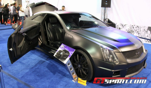 SEMA 2011 Justin Bieber's Cadillac CTS-V Coupe