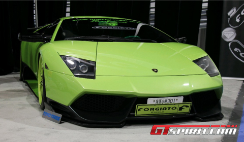 SEMA 2011 LB Performance Murcielago on Forgiato Wheels