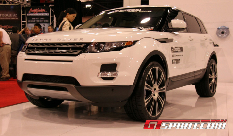 SEMA 2011 Range Rover Evoque on HRE Wheels