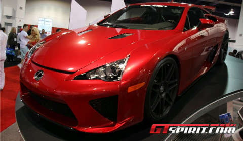 SEMA 2011 Red Lexus LFA