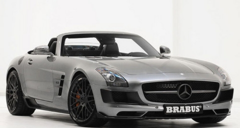 This is the Brabus SLS 700 Biturbo Roadster 01