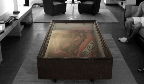 Ultimate Crushed Ferrari Coffee Table