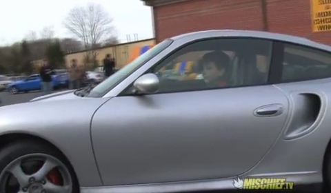 Video 11-year-old Back Parking His Dad's Porsche 911
