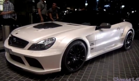 Video Brabus Stealth SL65 AMG Black Series in Dubai