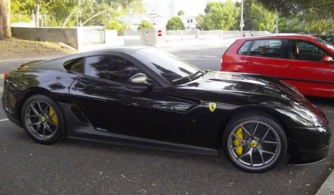 Video Cristiano Ronaldo´s Ferrari 599 GTO in Portugal