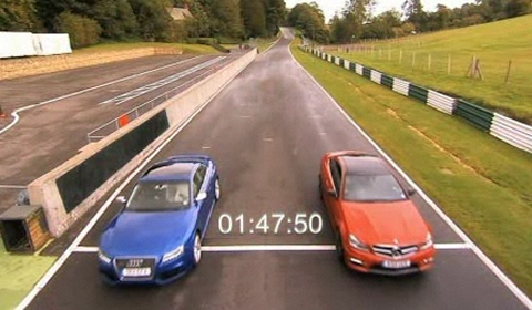 Video Fifth Gear Tests Audi RS5 vs Mercedes-Benz C 63 AMG Coupe