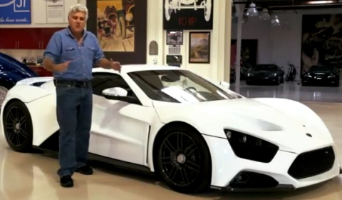 Video Jay Leno's Garage in Zenvo ST1