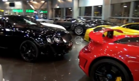 Video One of the Best Supercar Showrooms - Alain Class Dubai