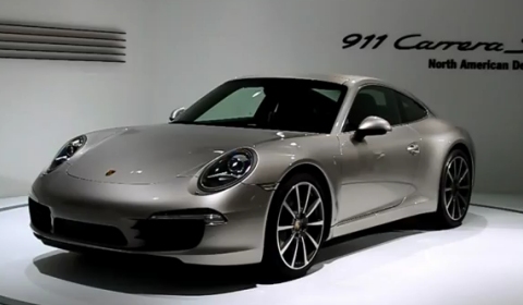 Video Porsche 911 (991) at Los Angeles Auto Show 2011