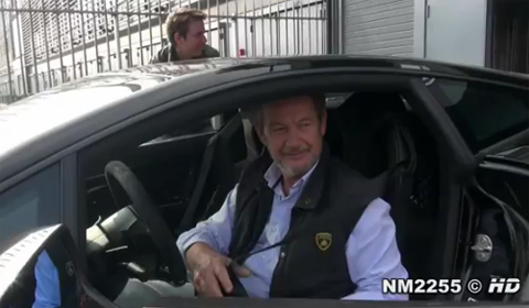 Video Valentino Balboni Launches Gallardo LP570-4 Superleggera