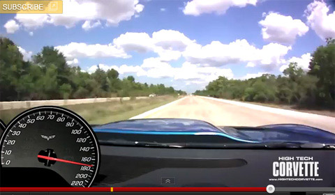 Video: 1500HP Twin-Turbo Corvette Acceleration