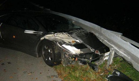 Lamborghini Diablo Crash in Germany